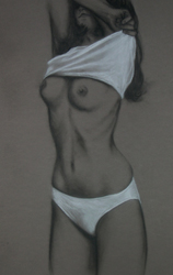 Click to view 'white vest and pants'